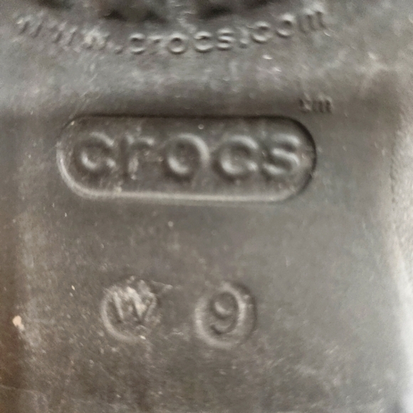 CROCS Classic Bae Pride Translucent Glitter/Rainbow Platform Clogs  Size 9 - Picture 8 of 9